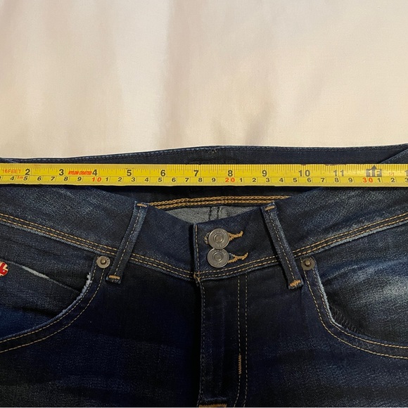 Hudson Jeans Dark Blue Bootcut Distressed - Picture 8 of 10
